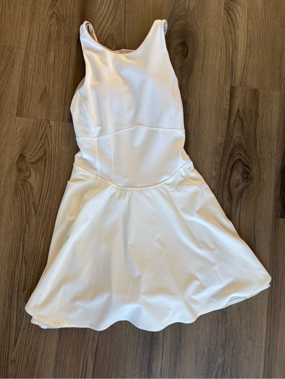 lululemon athletica White and Beige Reversible Sports Bra